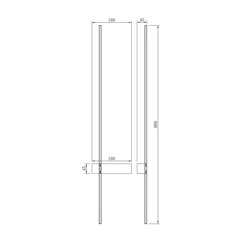 Kinkiet ARCO II CCT W4100-90BK-II