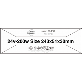 Zasilacz Ultra Slim 24V 200W 8.3A IP43 ULDR29