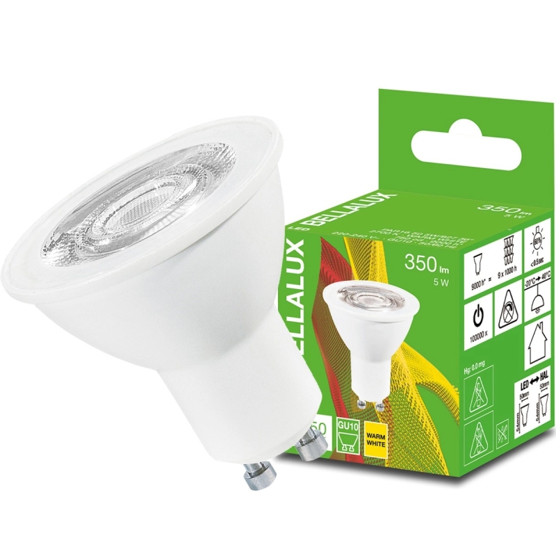 Żarówka LED GU10 5W BELLALUX