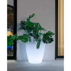 Doniczka solarna LED RGB VIOLETA IP65 3280