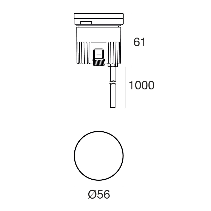 Lampa dogruntowa Orma_F 82660W60