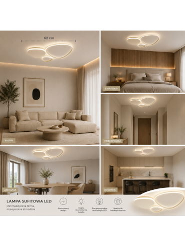 Lampa sufitowa HURON 203519C3-BE