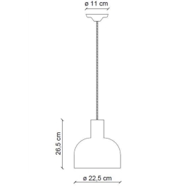 Lampa wisząca CAXIXI C 2400 BIG