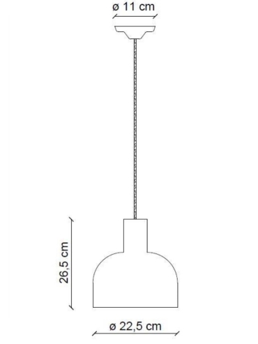 Lampa wisząca CAXIXI C 2400 BIG