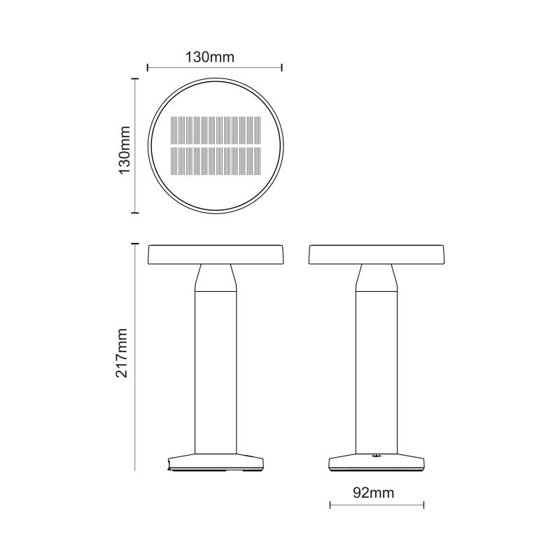 Lampa solarna CARLI DT33611