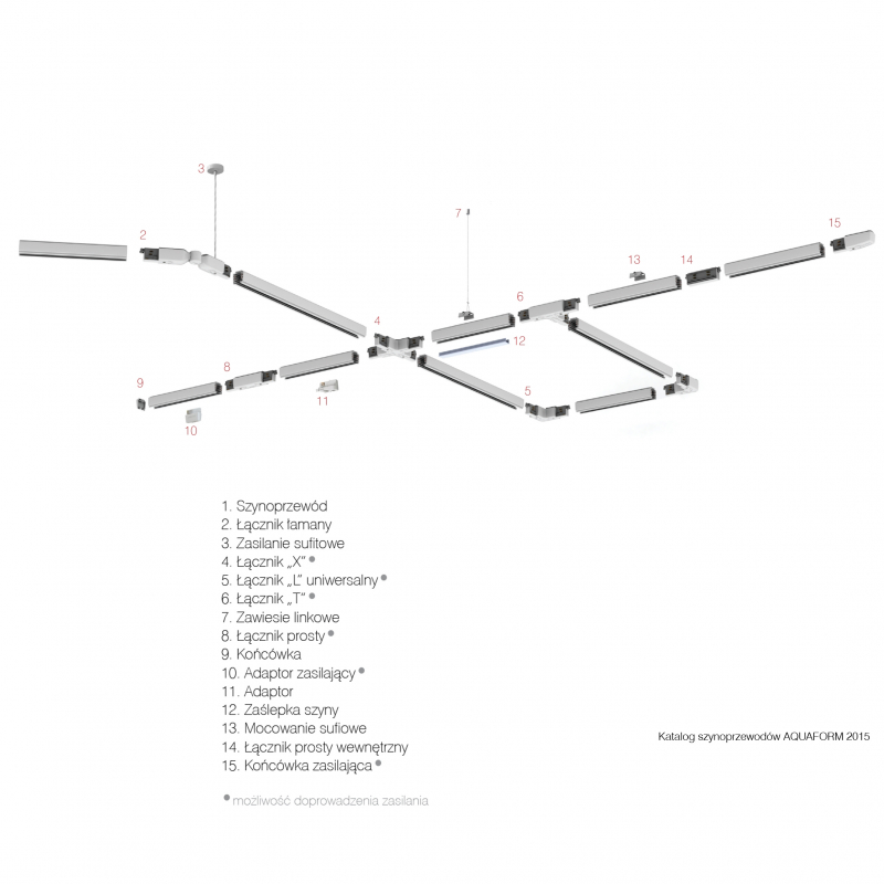 Końcówka LU TRACK EC3B-02 czarna 1459381 / STECUPHB