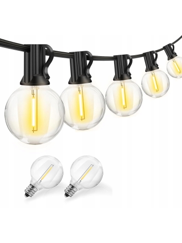Girlanda ogrodowa 10M 15xE12 IP65 4460