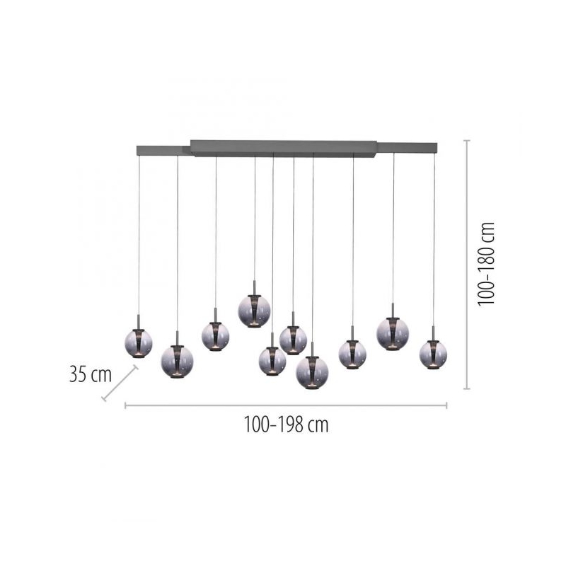Lampa wisząca PURE E-INFINITY 2221-15