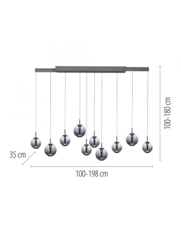 Lampa wisząca PURE E-INFINITY 2221-15