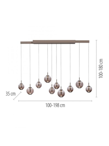 Lampa wisząca PURE E-INFINITY 2221-97