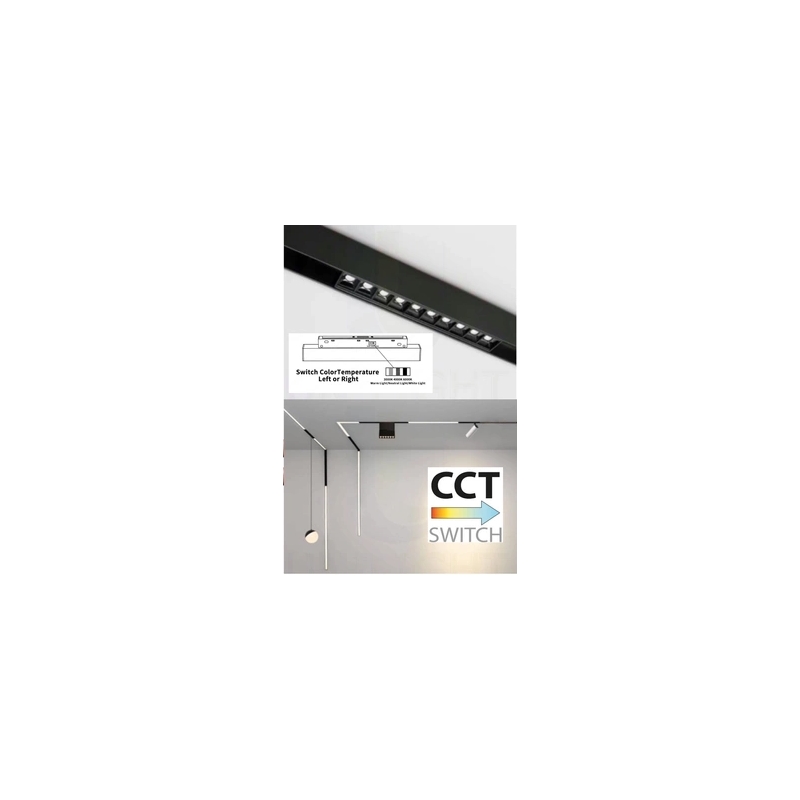 OPRAWA MAGNETYCZNA 3000K 39cm CZARNA 10123