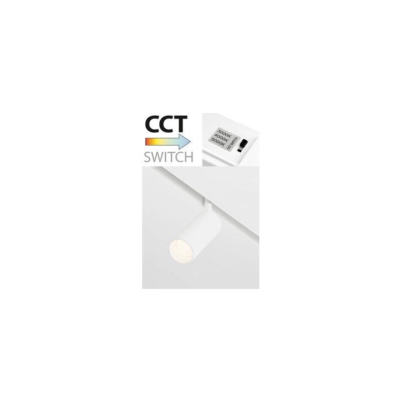 REFLEKTOR MAGNETYCZNY 12W 3000K BIAŁY 10132