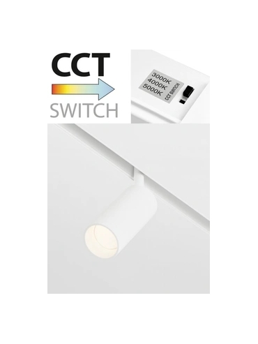 REFLEKTOR MAGNETYCZNY 12W 3000K BIAŁY 10132