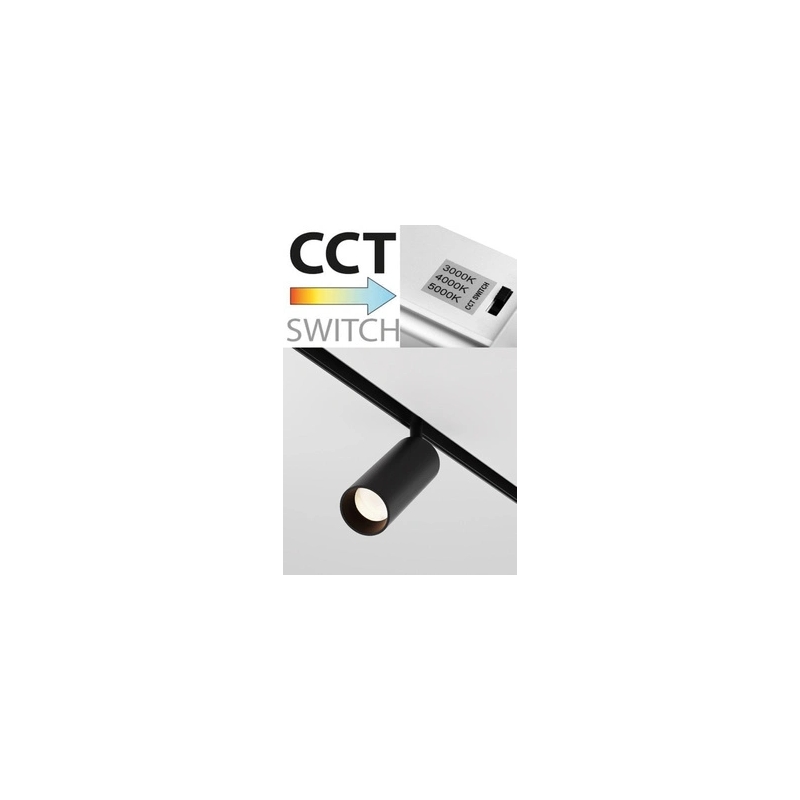 REFLEKTOR MAGNETYCZNY 12W 4000K CZARNY 10133
