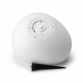 Lampa solarna KULA/KAMIEŃ LED RGB+PILOT 32CM 7144