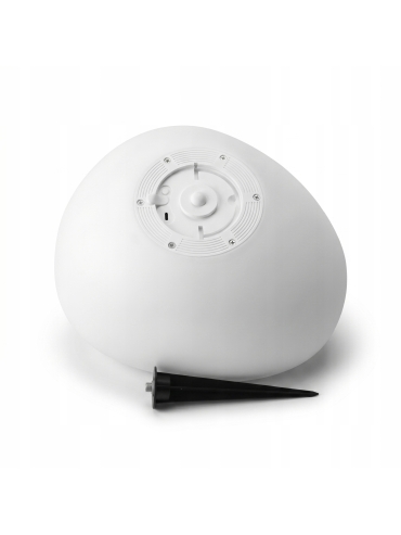Lampa solarna KULA/KAMIEŃ LED RGB+PILOT 32CM 7144