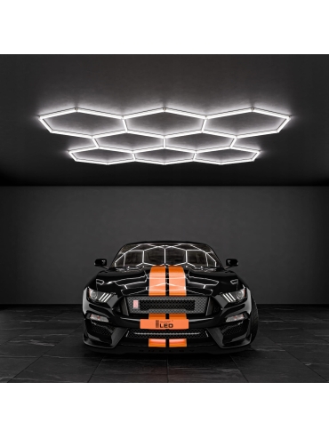 Hexagon do garażu LED 280W 6500K 5402