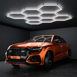 Hexagon do garażu LED 280W 6500K 5402