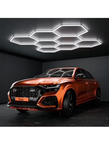 Hexagon do garażu LED 280W 6500K 5402