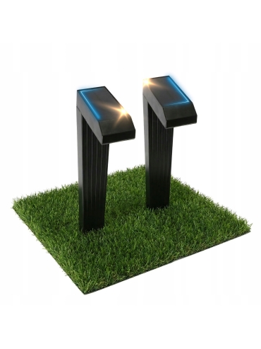 Słupki solarne LED CCT IP65 (ZESTAW 2SZT) 5743