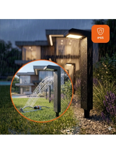 Słupki solarne LED CCT IP65 (ZESTAW 2SZT) 5743