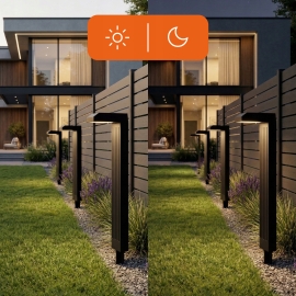 Słupki solarne LED CCT IP65 (ZESTAW 2SZT) 5743