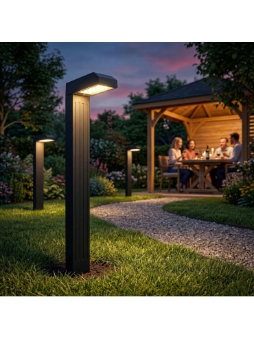 Słupki solarne LED CCT IP65 (ZESTAW 2SZT) 5743