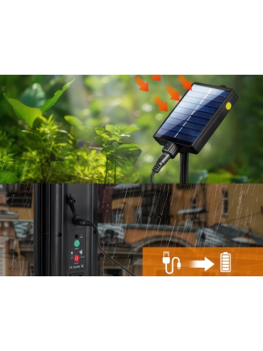 Girlanda solarna 20M 20xE27 + PILOT IP44 4454